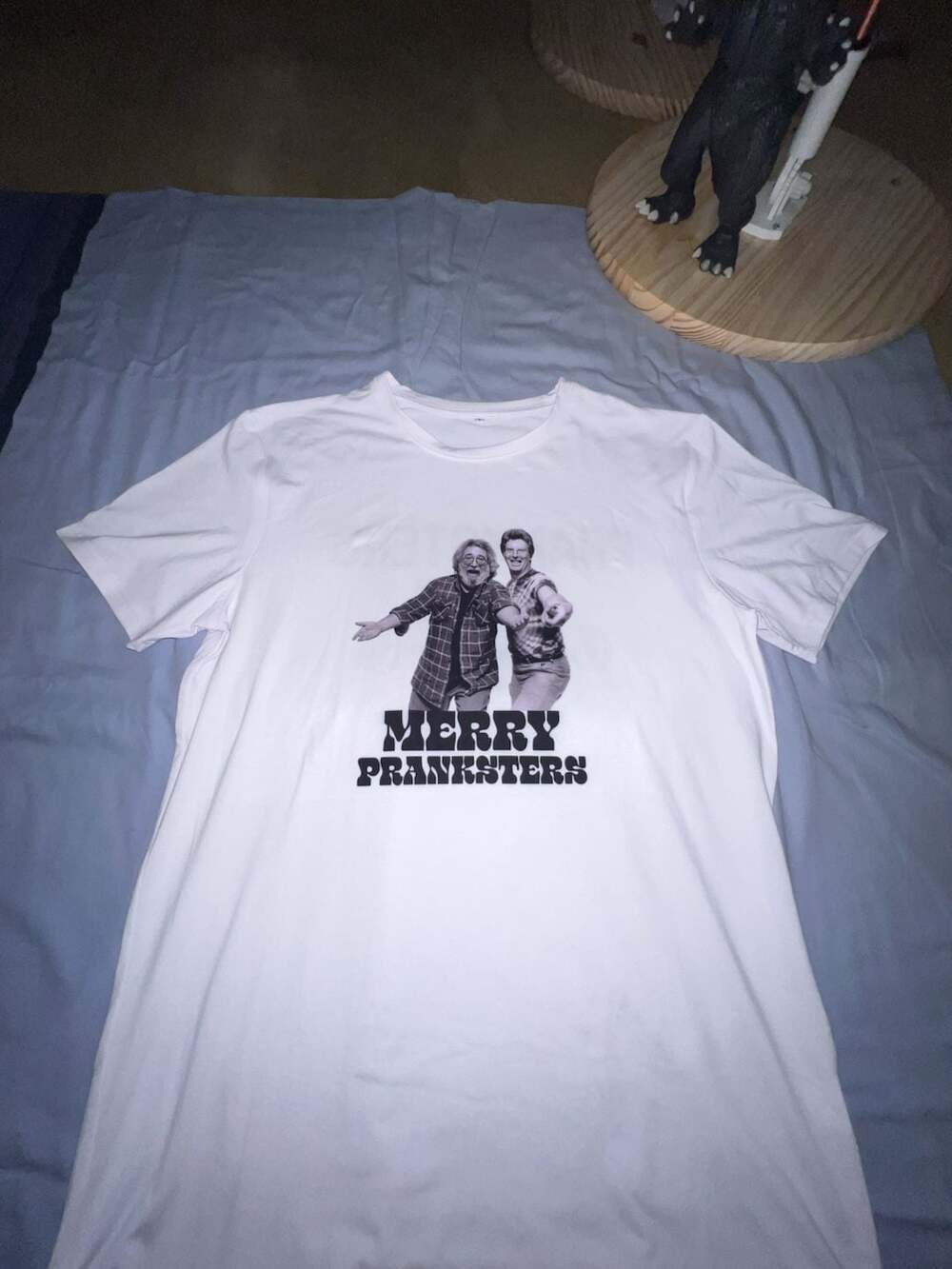 Jerry Garcia and Bob Weir Merry Pranksters Not Gangsters Graphic T-Shirt